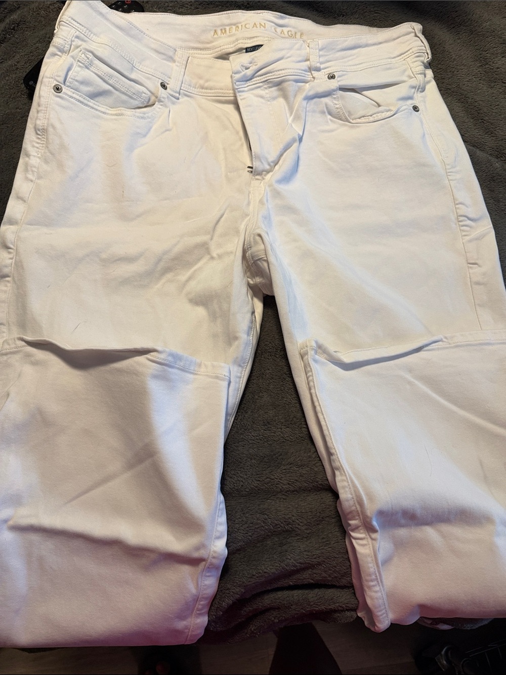 American Eagle Outfitters White Skinny Jeans - Women's